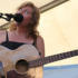 Martha Wainwright in the Hub tent