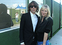 Jo with Johnny Borrell