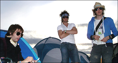 OK Tokyo on the campsite