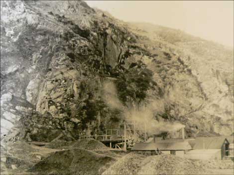 Quarrying on North Hill