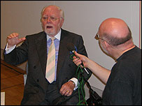 Richard Attenborough and John Florance