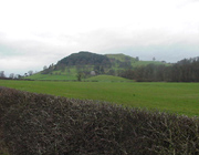 Golygfa wrth ymyl Llanrhaeadr ym Mochnant