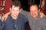 Shane MacGowan and Mark Radcliffe