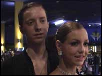 Dancing couple