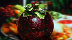 Photograph of Christmas pudding