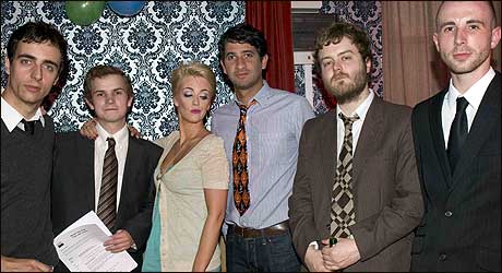 Miranda Raison and Raza Jaffrey with Lost Levels.