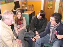 Students from Endon High School