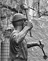 Statue in Bendigo, Australia