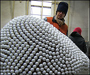 Artists working in Peter's studio 