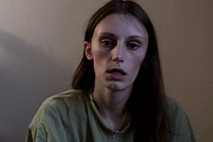 Jo ended up in the YMCA after falling out with her family. She has two children, but because of living in a hostel she hasn't been allowed to take care of them.