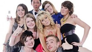 Lee with some friends