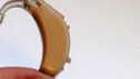 Closeup of a hearing aid
