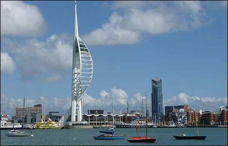 Spinnaker Tower, sent in by Peter Trimming