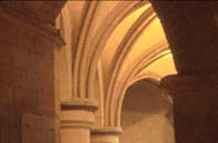 Photograph showing the interior of Canterbury Cathedral