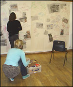 The workshop in progress