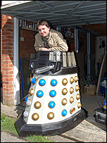 Doug will operate the finish Dalek himself