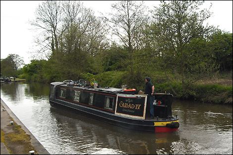 Barge at Fradley Junction