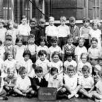 This is my class at Gopsall St school,taken I think about 1936,our teacher was Miss Harris,I am standing 5 children away from Miss Harris. This is my class at Gopsall St school,taken I think about 1936,our teacher was Miss Harris,I am standing 5 children away from Miss Harris.