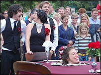 A dinner party with a difference
