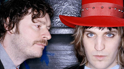 Julian Barratt and Noel Fielding Wearing a Hat