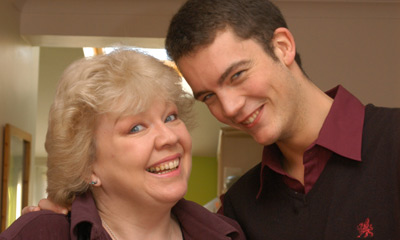 Di and Glyn first meet