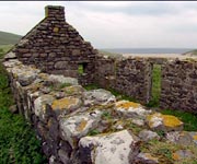 One of the ruins left on Mingulay