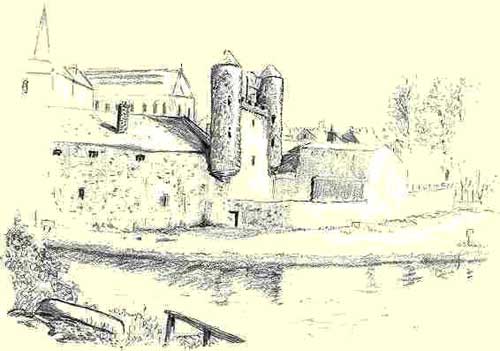 Brian's 1970 drawing of the Water Gate
