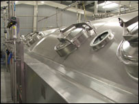 New fermentation tanks