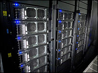 Part of the IBM Roadrunner