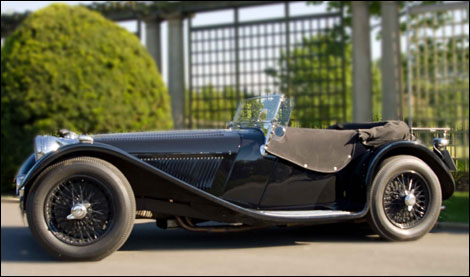 Jaguar car