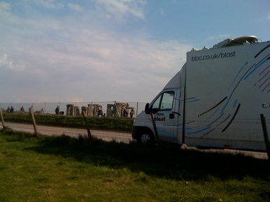 Bat Van goes to Stonehenge