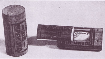 Cork with hidden compartment