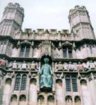 Photograph showing Canterbury Cathedral