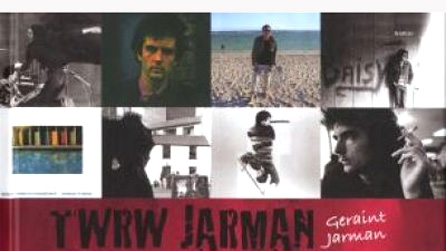 Rhan o glawr y llyfr