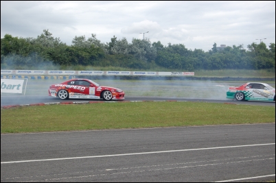 Drifting at Teesside Autodrome 