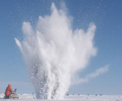 Seismic Surverying of Lake Ellsworth