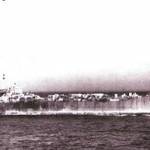 LST 63 off the Bay of Naples. 1943