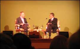 Jack Vettriano on stage