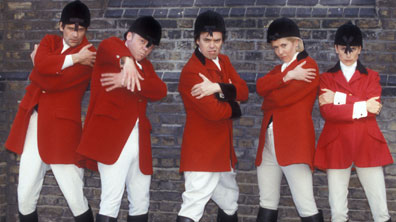 The Big Train team in Jockey Safari