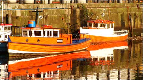 The Ouseburn Marina. Photo by Michael Connor.