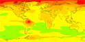 Temperatures in the 2050s