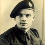 My Grandad in RTR uniform, probably taken in the UK during 1942.