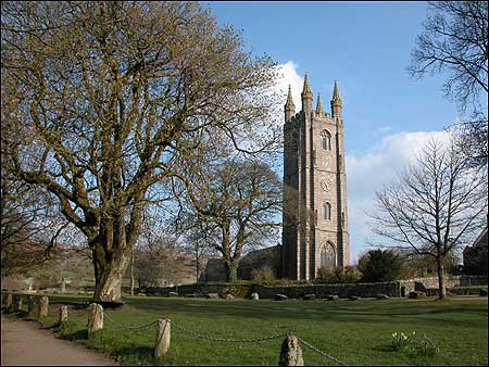 Widecombe Church.