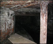 A hidden mill goit or watercourse, pic: Fast Egg