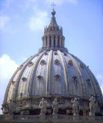 Close up of Basilica