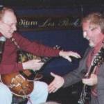I must be the luckiest guy alive. This is me being greeted by the "Master" Les Paul in New York 2005. Without those shelters I would not be here