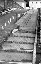 Stage 7 - the cast iron deck plates were revealed in 1975