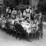 VE street party in Sandringham Road Bromley Kent