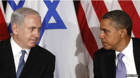 obama, netanyahu
