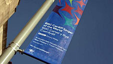 BBC Cardiff Singer of the World flags (Photo: Brian Tarr)